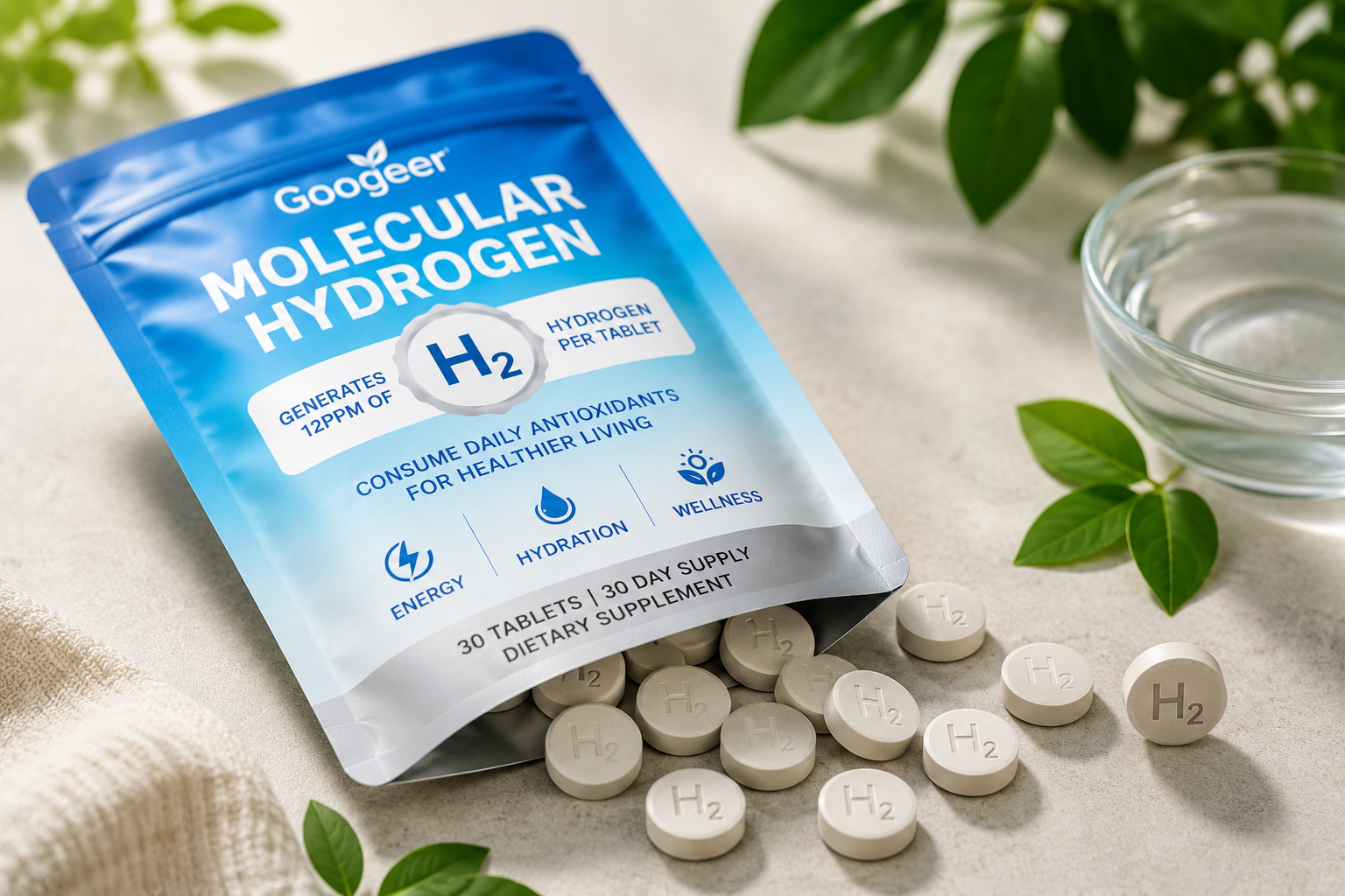RS. Essentials Molecular Hydrogen Tablets